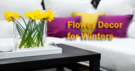 Flower Decor for Winters