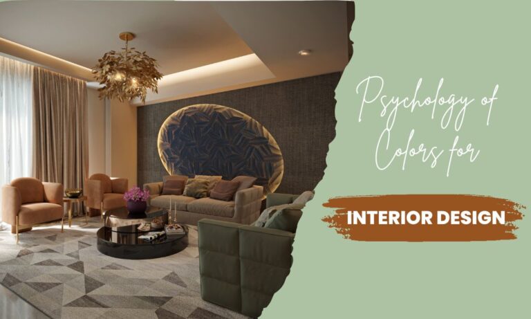 Psychology of Colours for Interior Design