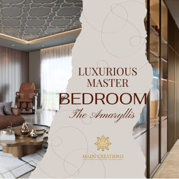 luxurious master bedroom: The Amaryllis, Karol Bagh