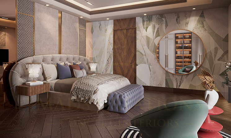 Master Bedroom in Camellias